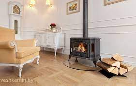 Купить Печь-камин Kratki Koza K9 в интерьере в Борисове Амазонка бай фото в Борисове