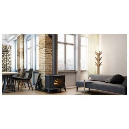 Купить Печь-камин Kratki Koza K9 в интерьере в Борисове Амазонка бай фото в Борисове