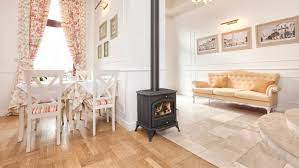 Купить Печь-камин Kratki Koza K6 с водяным контуром в интерьере в Борисове Амазонка бай фото в Борисове