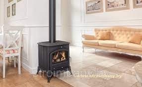 Купить Печь-камин Kratki Koza K6 в интерьере в Борисове Амазонка бай фото в Борисове