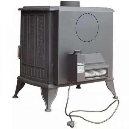 Купить Печь-камин чугунный Kratki Koza K7 с турбиной в Борисове Амазонка бай фото в Борисове