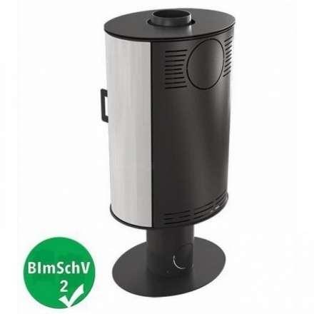 Купить Печь-камин Kratki KOZA/AB/S/N/KAFEL/BIALY (кафель белый) в интерьере в Борисове Амазонка бай фото в Борисове