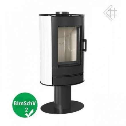 Печь-камин Kratki KOZA/AB/S/N/KAFEL/BIALY (кафель белый) Амазонка бай фото в Борисове