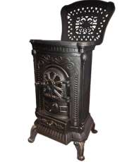 Чугунная печь-камин Амбра Eurokom фото в Борисове