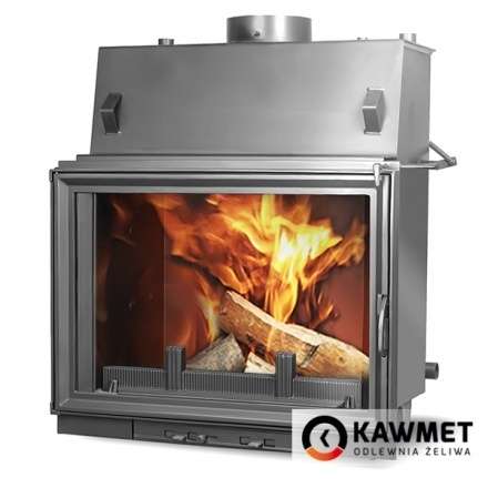Каминная топка Kawmet W7CO 25,3 кВт с водяным контуром Амазонка бай фото в Борисове
