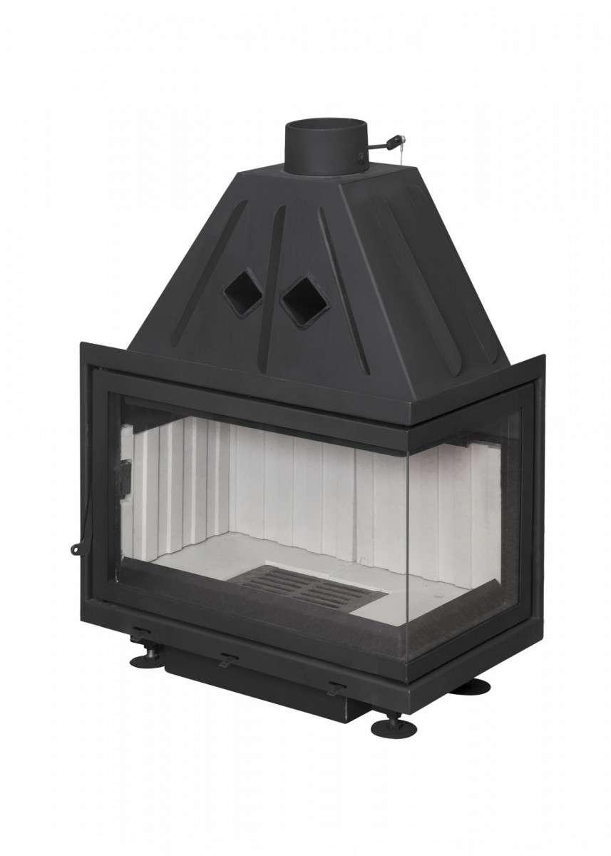 Каминная топка Экокамин Альфа 700 R два стекла правая купить в Борисове