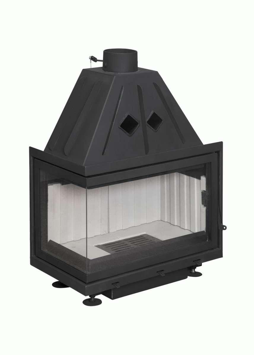 Каминная топка Экокамин Альфа 700 L два стекла левая купить в Борисове