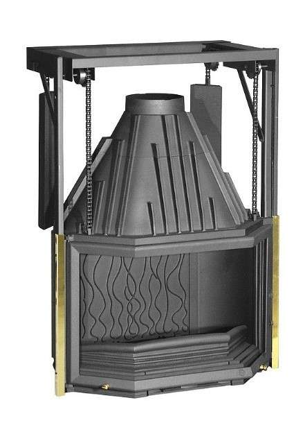 Каминная топка Invicta Prismatic 850 с подъёмом Амазонка бай фото в Борисове