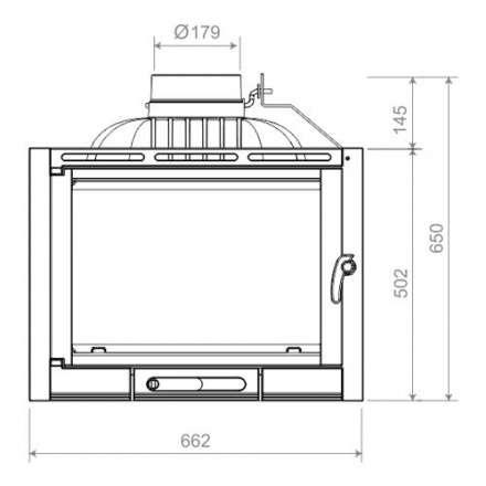 Каминная топка NORDflam Corno в Борисове
