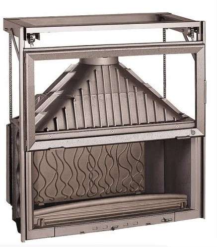 Каминная топка Invicta 1100 Grand Vision с подъёмом  Амазонка бай фото в Борисове