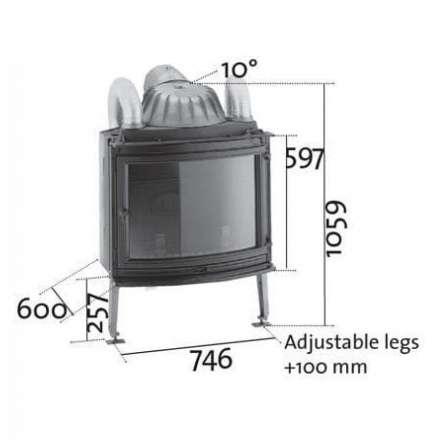 Каминная топка Jotul I 18 Panorama в Борисове