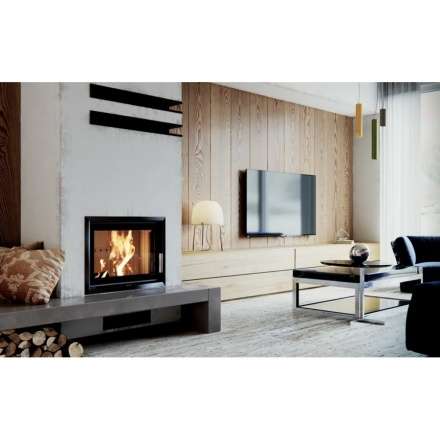 Каминная топка DEFRO HOME RIVA LA SHORT с водяным контуром в Борисове