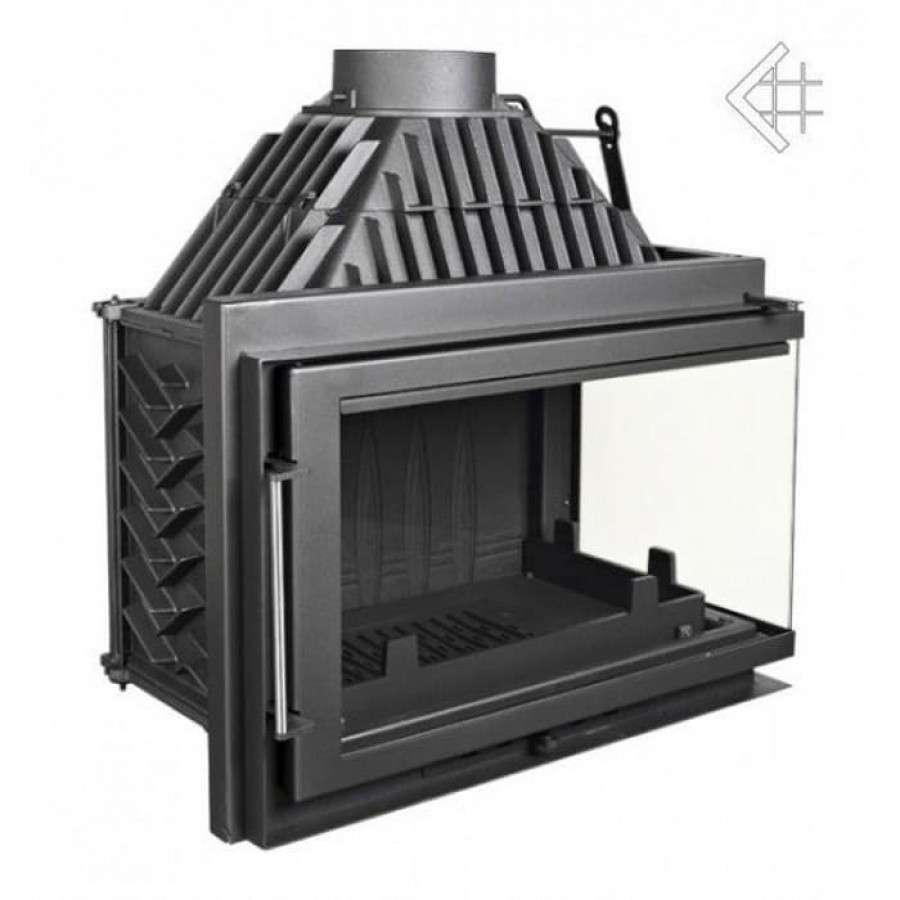 Каминная топка Kratki Oliwia/P/BS (угловое стекло справа) Амазонка бай фото в Борисове