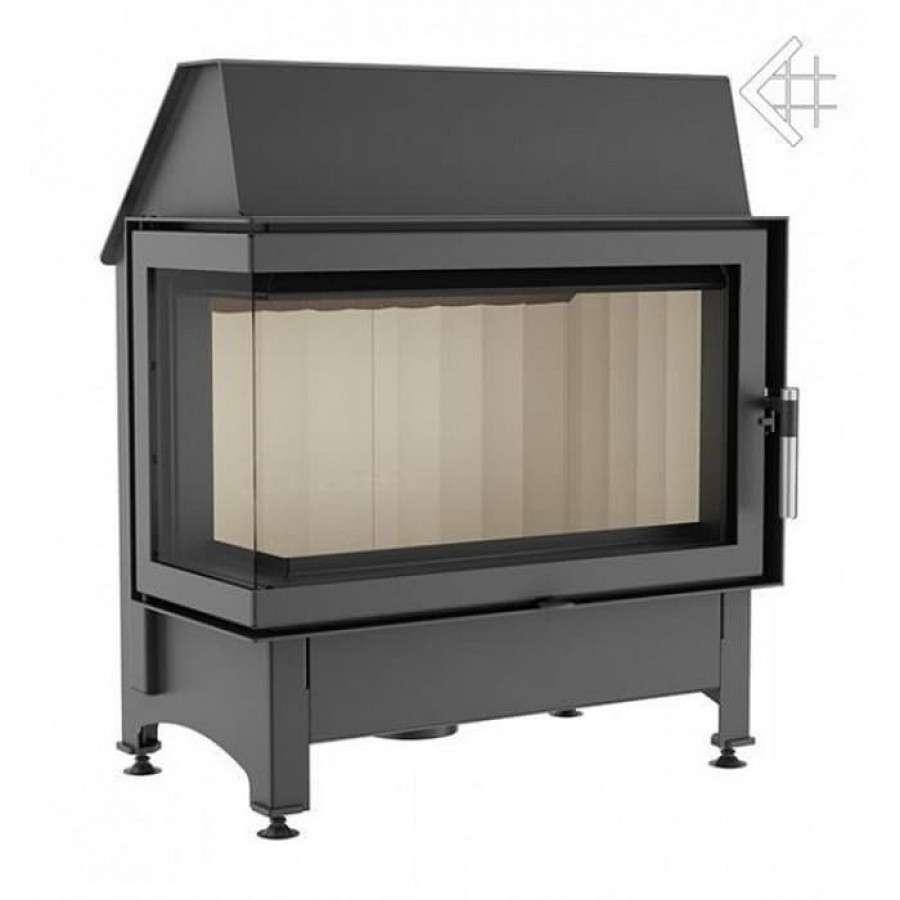 Каминная топка Kratki Zibi/L/BS (угловое стекло слева) Амазонка бай фото в Борисове