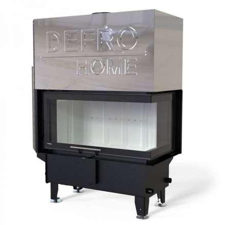 Каминная топка DEFRO HOME RIVA ME BL G SHORT угловая с водяным контуром и подъемом стекла вверх в Борисове