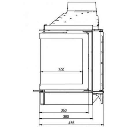 Каминная топка KFD ECO iMAX 7 3F standard в Борисове