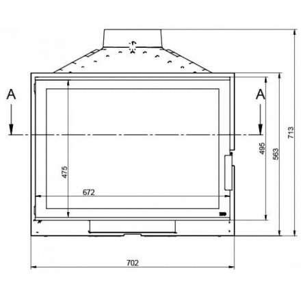 Каминная топка KFD ECO iMAX 14 в Борисове