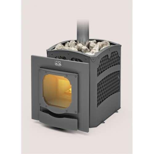 Печь для бани Теплодар Былина-сетка-18Ч Панорама (1.1) Амазонка бай фото в Борисове