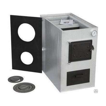 Котел твердотопливный стальной Сибирь КВО 12 Амазонка бай фото в Борисове