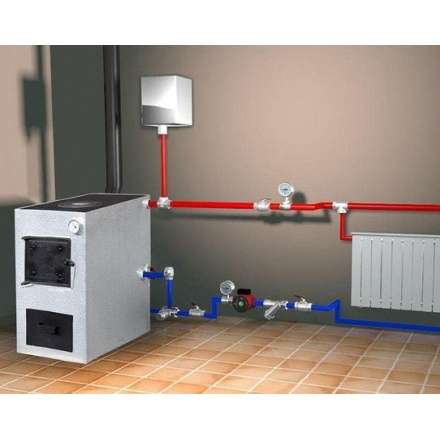 Котел твердотопливный стальной Сибирь КВО 12 Амазонка бай фото в Борисове