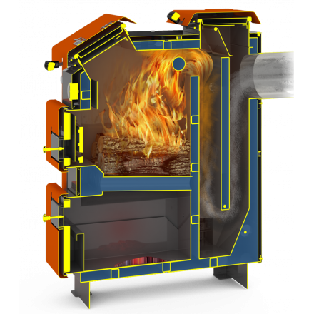 Твердотопливный котел Теплодар Куппер Эксперт 22 (2.0) Амазонка бай фото в Борисове