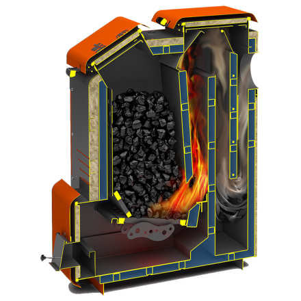 Твердотопливный котел Теплодар Куппер Мега 20 Амазонка бай фото в Борисове