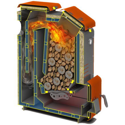 Твердотопливный котел Теплодар Куппер Мега 20 Амазонка бай фото в Борисове