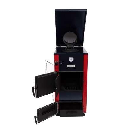 Котел твердотопливный стальной Сибирь-GEFEST КВО 40 ТЭ Амазонка бай фото в Борисове