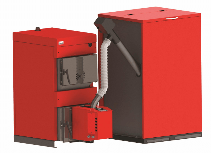 Твердотопливный котел BURNiT WBS-N 30 с пеллетной горелкой купить в Борисове