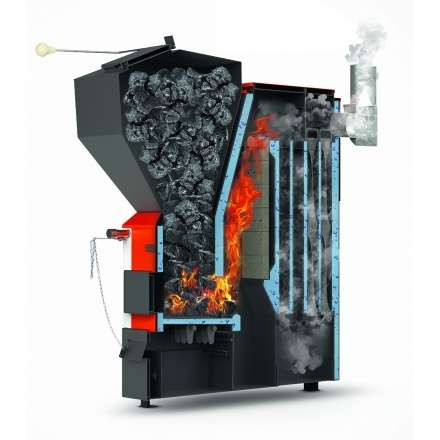 Автоматический котел длительного горения «АТУМ 55» в Борисове