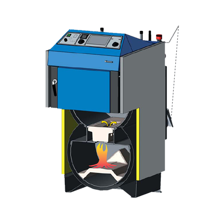 Твердотопливный котёл Atmos DC70GSX в Борисове