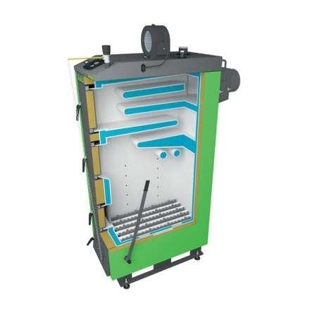 Твердотопливный котел SAS UWT 78 с автоматикой Амазонка бай фото в Борисове