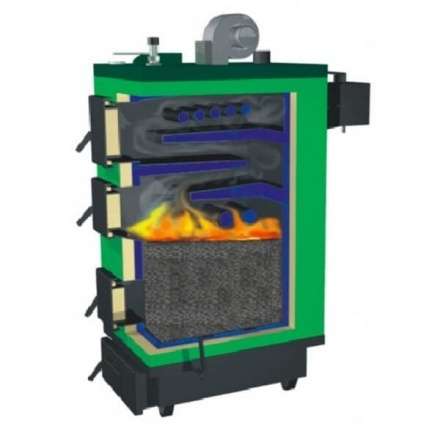 Твердотопливный котел SAS UWT 68 с автоматикой Амазонка бай фото в Борисове