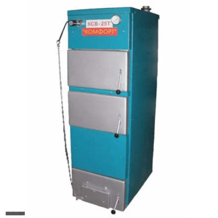 Твердотопливный котел Метромаш Комфорт КСВ-25Т Амазонка бай фото в Борисове