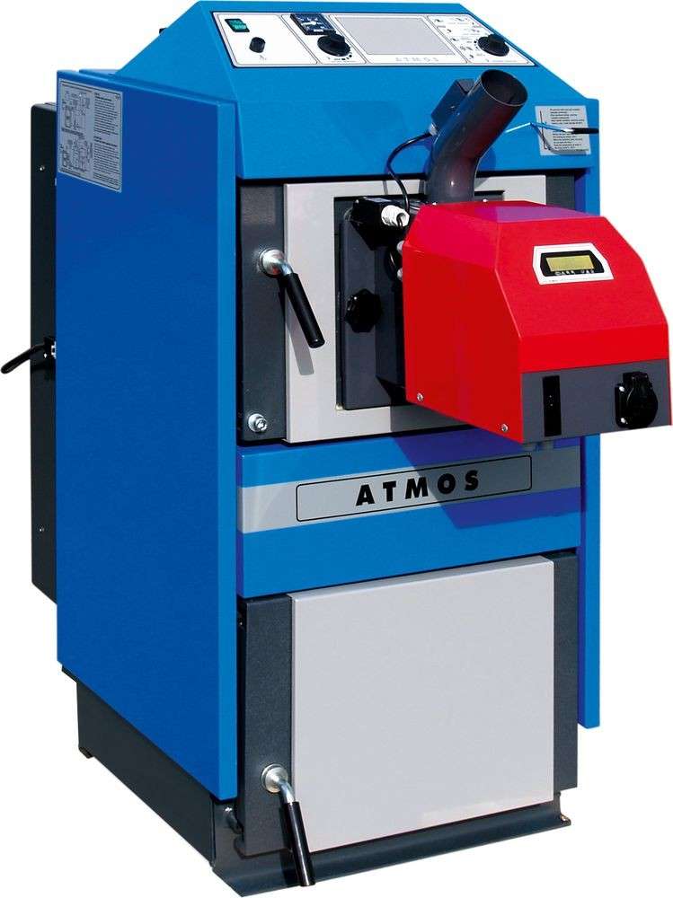 Твердотопливный котёл Atmos DC 50 S с пеллетной горелкой Амазонка бай фото в Борисове