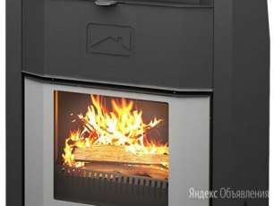 Стальная печь-камин со стеклом Теплодар Сиеста 30 фото в Борисове