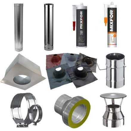 Комплект для печей диаметр 115 мм купить в Борисове