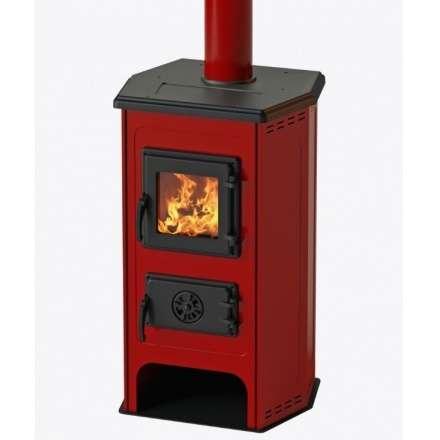 Печь-камин MBS Hit красный фото в Борисове