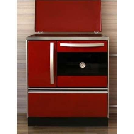 Плита на дровах MBS Royal 720 Plus P (с крышкой) красная в Борисове