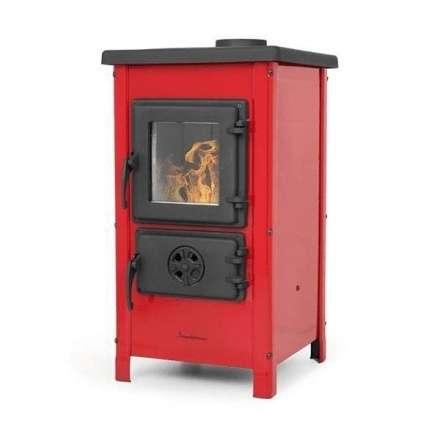 Печь-камин MBS Happy E красный фото Печь-камин MBS Happy Eco красный купить в Борисове