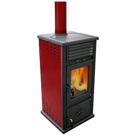 Печь-камин MBS Vesta Plus красная Амазонка бай фото в Борисове