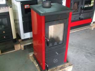 Купить Печь-камин MBS Vesta Eco бордовая в Борисове в Борисове