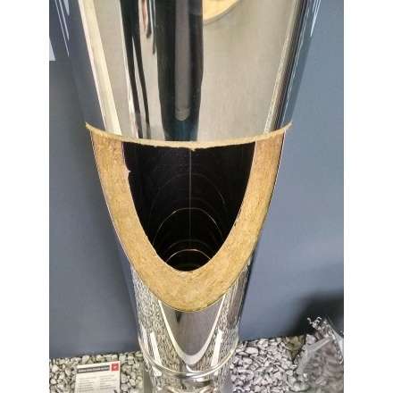 Сэндвич-труба 1 м Везувий 0,8 мм в Борисове