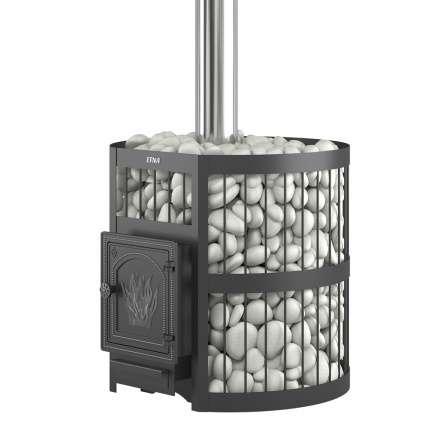 Банная печь ЭТНА 24 (ДТ-4) Стандарт б/в Амазонка бай фото в Борисове