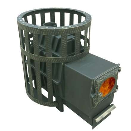 Печь Воевода 20 ДТ3-стекло сетчатый кожух купить в Борисове