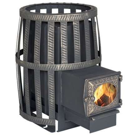 Печь Корвет 15 сетчатый кожух ДТ3-стекло купить в Борисове