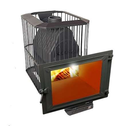 Печь Пегас 16 NEXT панорама сетка фото в Борисове