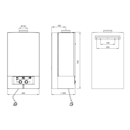 Газовый котел Bosch GAZ 3000 W ZW 14-2 DHKE в Борисове