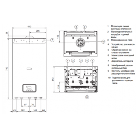 Газовый котел Protherm Гепард 23 MOV (atmo) в Борисове