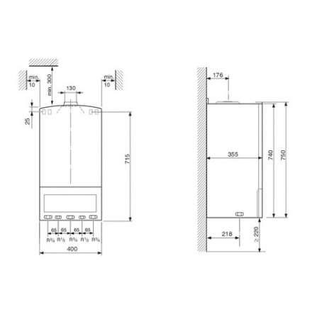 Газовый котел Bosch GAZ 4000 ZWA 24-2 K в Борисове